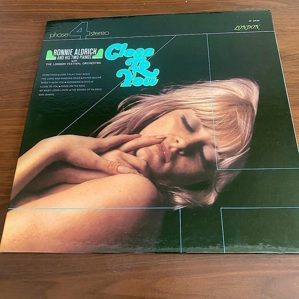 Ronnie Aldrich and His Two Pianos Close to You Vinyl